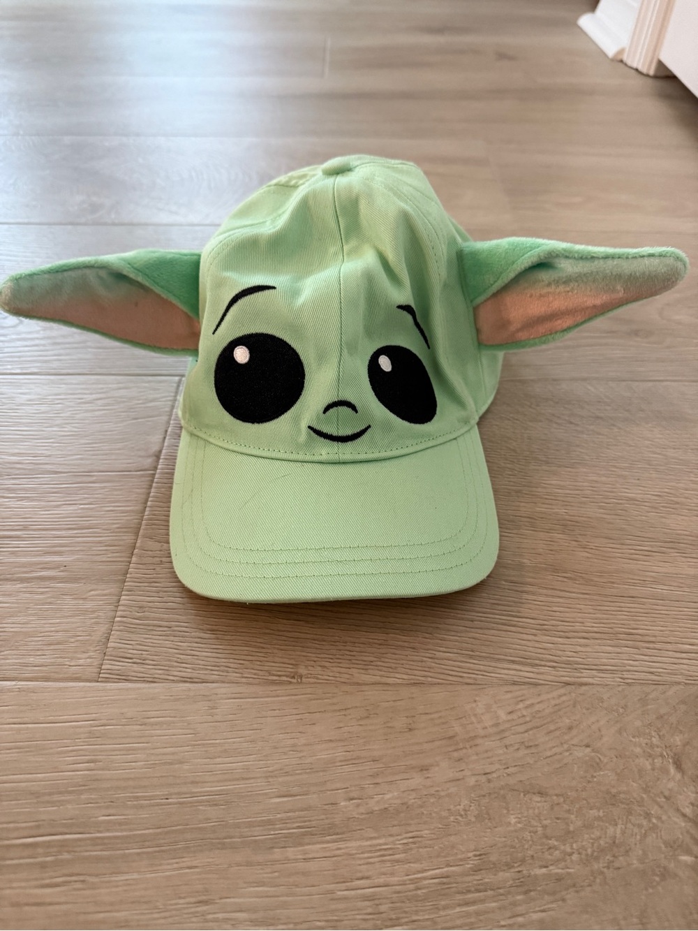 Disney Star Wars Green Baby Yoda Grogu Ear Baseball Cap